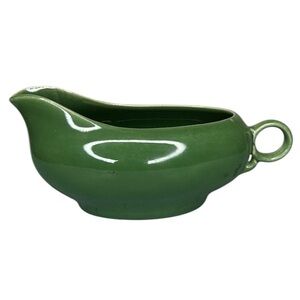 Universal Potteries Ballerina Mid-Century Gravy Boat in Green